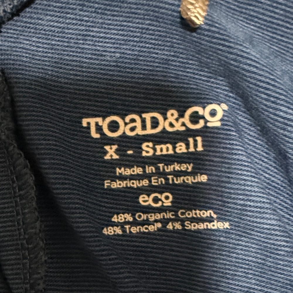 Toad&Co Long Sleeve Navy Dress - Picture 2 of 7